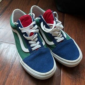 Vans Old Skool Patchwork Sneakers - mens 8.5 woman’s 10